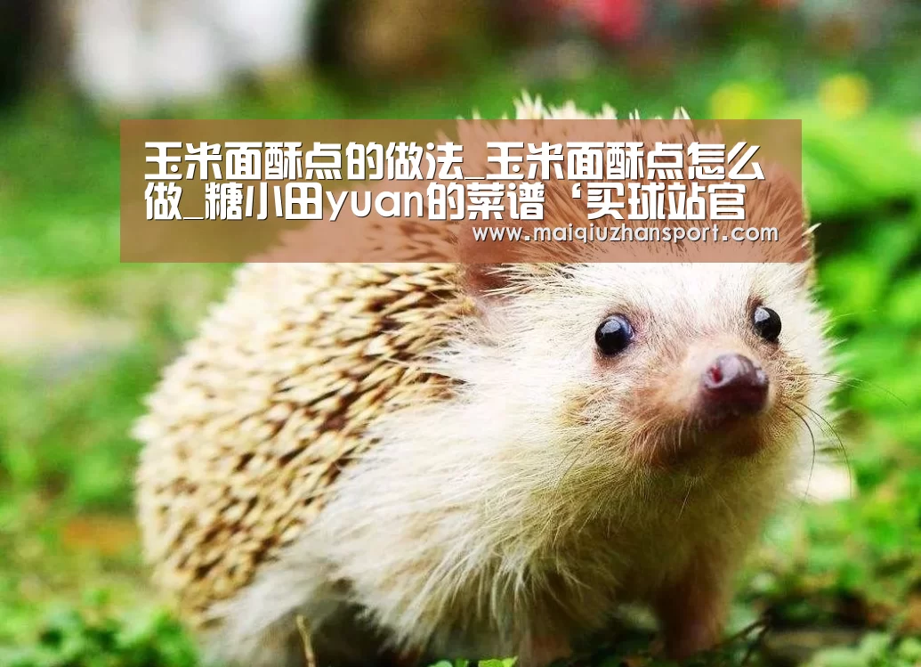 玉米面酥点的做法_玉米面酥点怎么做_糖小田yuan的菜谱‘买球站官网’(图1) 买球app